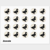20x stickers maalkeuzerondje (Vel)