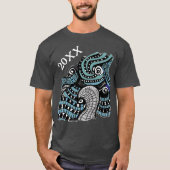 20XX Abstracte grafische kunst afdrukken T-shirt (Voorkant)