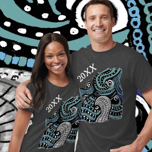 20XX Abstracte grafische kunst afdrukken T-shirt