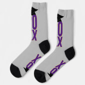 20XX Afstudeerder Pet en Diploma Afstuderen Sokken (Links)