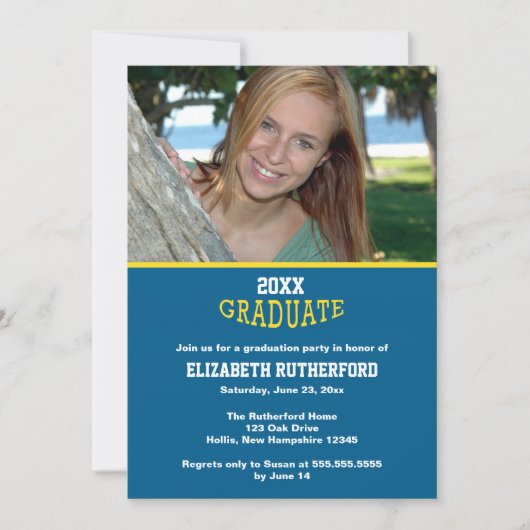 20XX Afstuderen fotokaart Kaart (Voorkant)