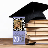20XX Animal Print Graduation Party uitnodigingen
