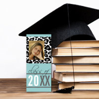 20XX Animal Print Graduation Party uitnodigingen