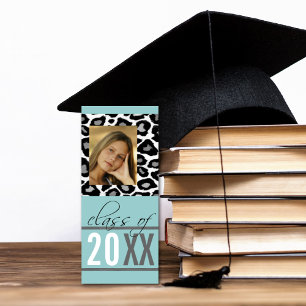 20XX Animal Print Graduation Party uitnodigingen
