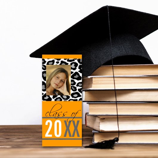 20XX Animal Print Graduation Party uitnodigingen