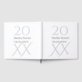 20XX bold le graduation name congrats school year  Gastenboek (Volledig)