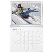 20XX CIY-familie foto bewerkbare muur Kalender (Feb 2026)