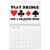 20XX Classic Bridge Gezegden Kalender (Jan 2026)
