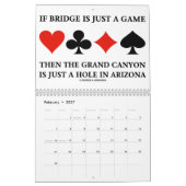 20XX Classic Bridge Gezegden Kalender (Feb 2027)