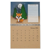20XX Cute Camping Animal Pets RV Wildlife Planner Kalender (Feb 2026)