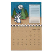 20XX Cute Camping Animal Pets RV Wildlife Planner Kalender (Jan 2026)
