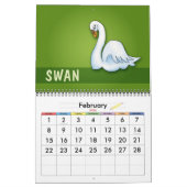 20XX | Cute Cartoon Animals Kalender (Feb 2026)
