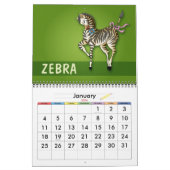 20XX | Cute Cartoon Animals Kalender (Jan 2026)