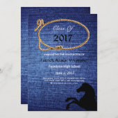 20XX Denim, Rodeo Style Afstuderen aangekondigd Aankondiging (Voorkant / Achterkant)