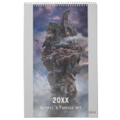 20XX Digital Surreal & Fantasy Art - Wall Calendar Kalender (Hoes)