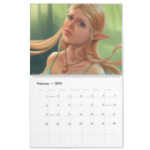 20XX Fantasy Art Calendar van Adrienn Ecsedi Kalender (Feb 2026)