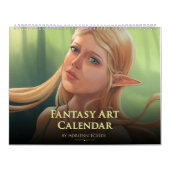 20XX Fantasy Art Calendar van Adrienn Ecsedi Kalender (Hoes)