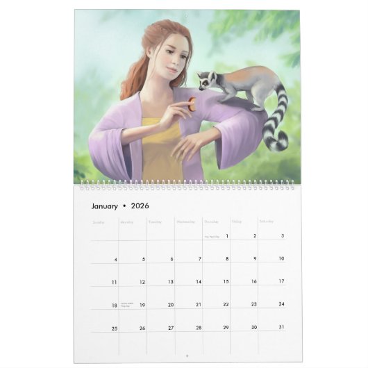 20XX Fantasy Art Calendar van Adrienn Ecsedi Kalender (Jan 2026)