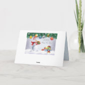 20XX gelukkig Nieuwjaar! Winterfeestdag Kaart (Achterkant)