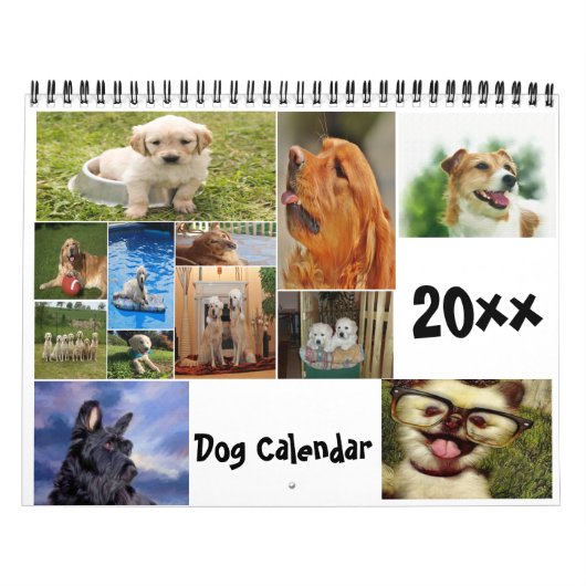 20xx hondenkalender kalender (Hoes)