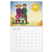 20XX - Kleurrijke Kinder agenda Kalender (Mar 2026)