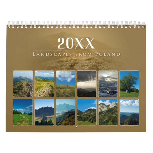 20XX Landschappen uit Polen Kalender (Hoes)