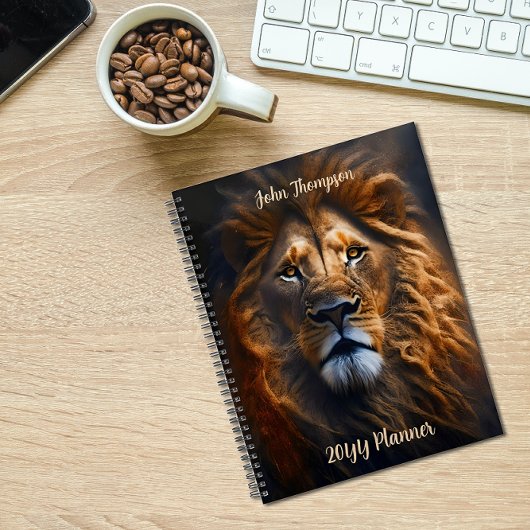 20XX Lion Planner Wekelijks Maandelijks Niet gedat
