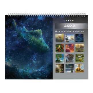 20XX Mysterious Stories (2) - Huge Wall Calendar Kalender