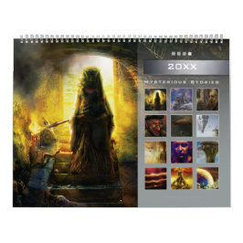 20XX Mysterious Stories (4) - Huge Wall Calendar Kalender