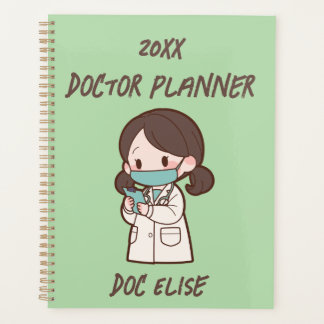 20XX Nieuwjaarsfoto met naam van lieve dokter Planner