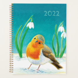 20XX Rode Robin Illustratie Planner