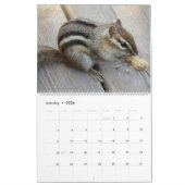 20XX Schattigee Chipmunk Dierenkalender 2025 Kalender (Jan 2026)