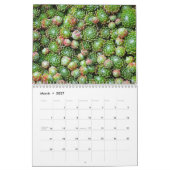 20XX Succulenten Liefhebbers Tuin Gepersonaliseerd Kalender (Mar 2027)