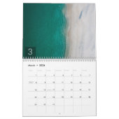 20xx tropische vlek verbluffende foto's met monogr kalender (Mar 2026)