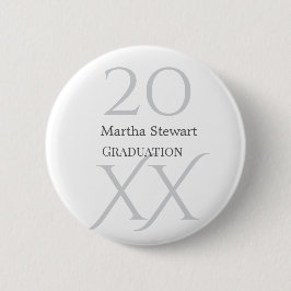 20XX vet gedurfd afstudeernaam gefeliciteerd schoo Ronde Button 5,7 Cm