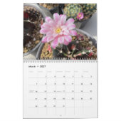 20XX vetplanten Cactus liefhebbers gepersonaliseer Kalender (Mar 2027)