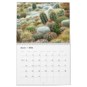 20XX vetplanten Cactus liefhebbers gepersonaliseer Kalender (Mar 2026)