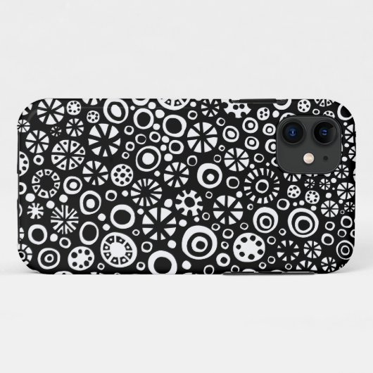 210712 - Zwart-wit Case-Mate iPhone Case (Achterkant (horizontaal))