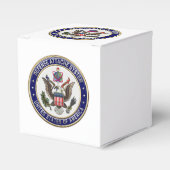 [210] Embleem van het Amerikaanse Defence Attaché  Bedankdoosjes (Voorkant Zijde)