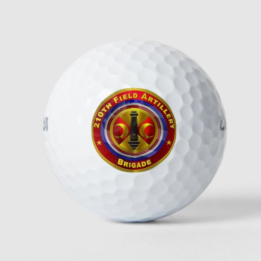 210th Field Artillery Brigade “Thunder” Golfballen (Voorkant)