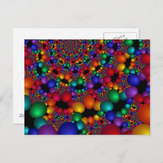 211 Fractal Briefkaart (Voorkant / Achterkant)