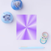 212514 PAARSE BLAUWE GRADIËNT METALLIGE WALLPAPER  FLYER (Enkel)