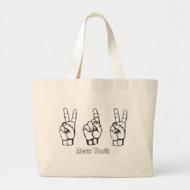 212 - New York Grote Tote Bag