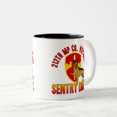 212e MP Co. - Vietnam Tweekleurige Koffiemok (Voorkant rechts)