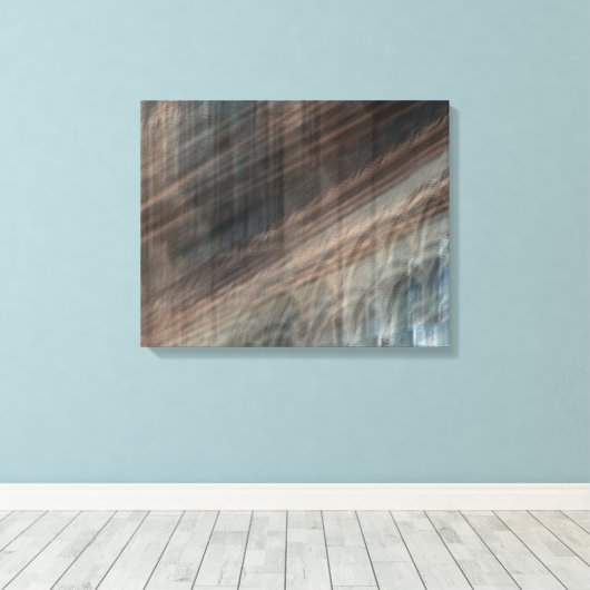 213 West 85th and Breton Hall, Manhattan, NYC Canvas Afdruk (Insitu (Houten vloer))