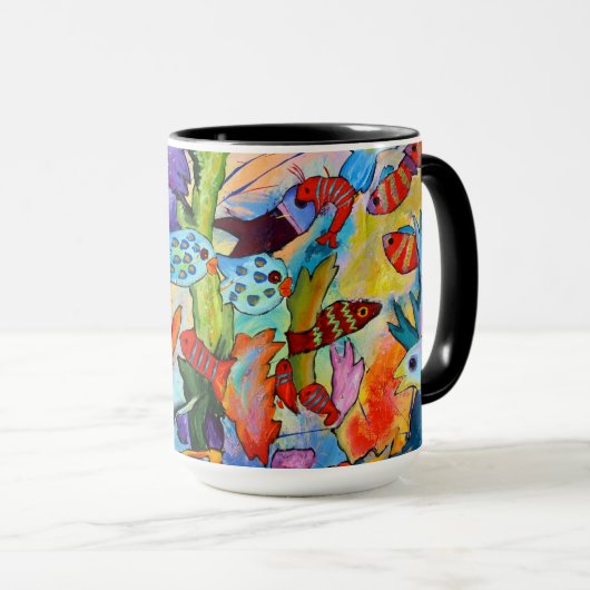 2152 Vissen in onze tuinbouwsector Mok (Voorkant rechts)