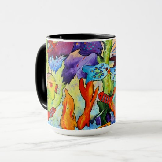 2152 Vissen in onze tuinbouwsector Mok (Voorkant links)