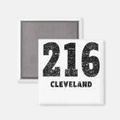 216 Cleveland in nood Magneet (Voorkant / Achterkant)