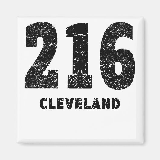 216 Cleveland in nood Magneet (Voorkant)
