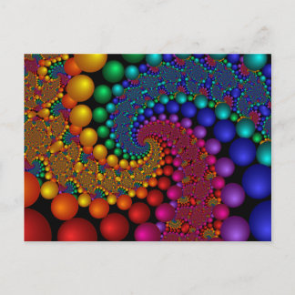 216 Fractal Briefkaart